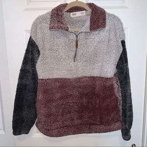 BKE XS Sherpa Pullover